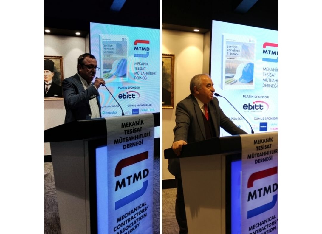 Speakers at the MTMD Construction Site Management Handbook launch.
