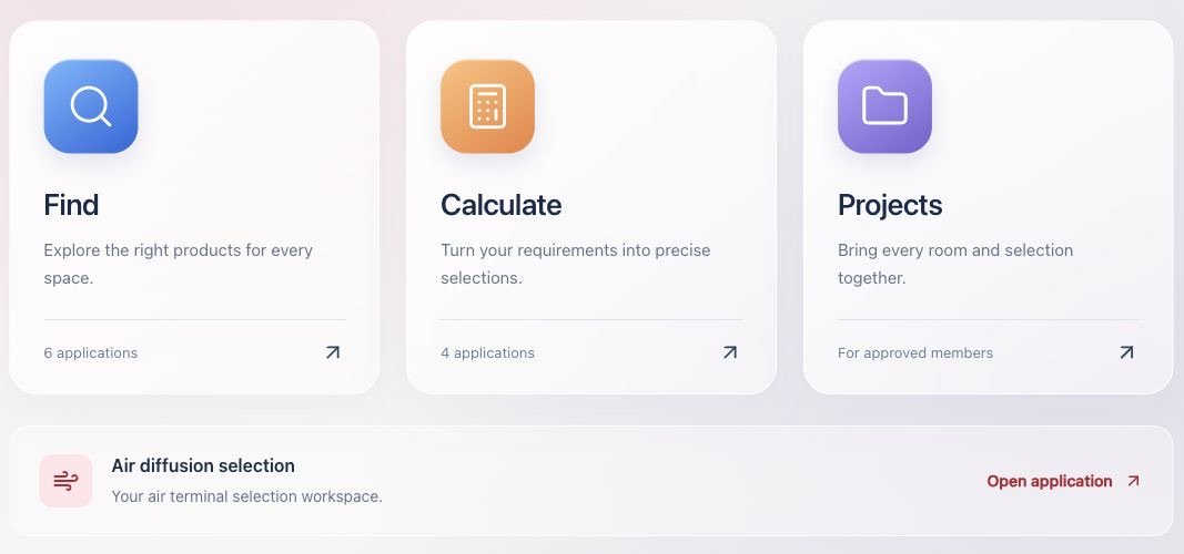 Gerhman Suite workspace showing the Find, Calculate and Projects modules.