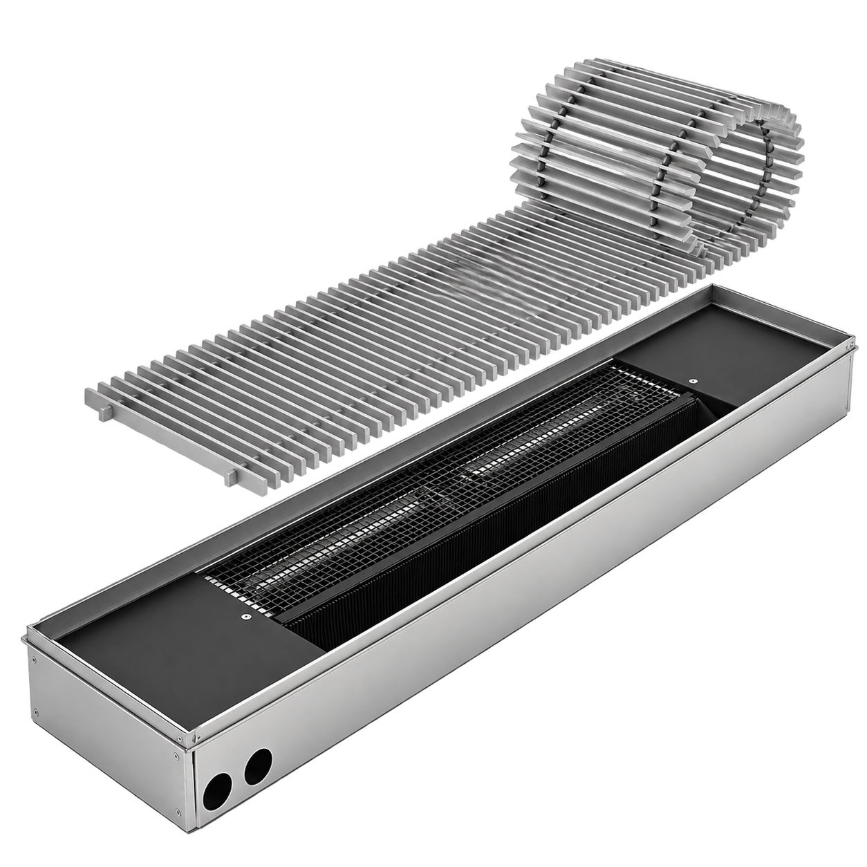 Modus XF.90 - heating floor convector - fan powered (Mono) (h:90 mm) - Image 4