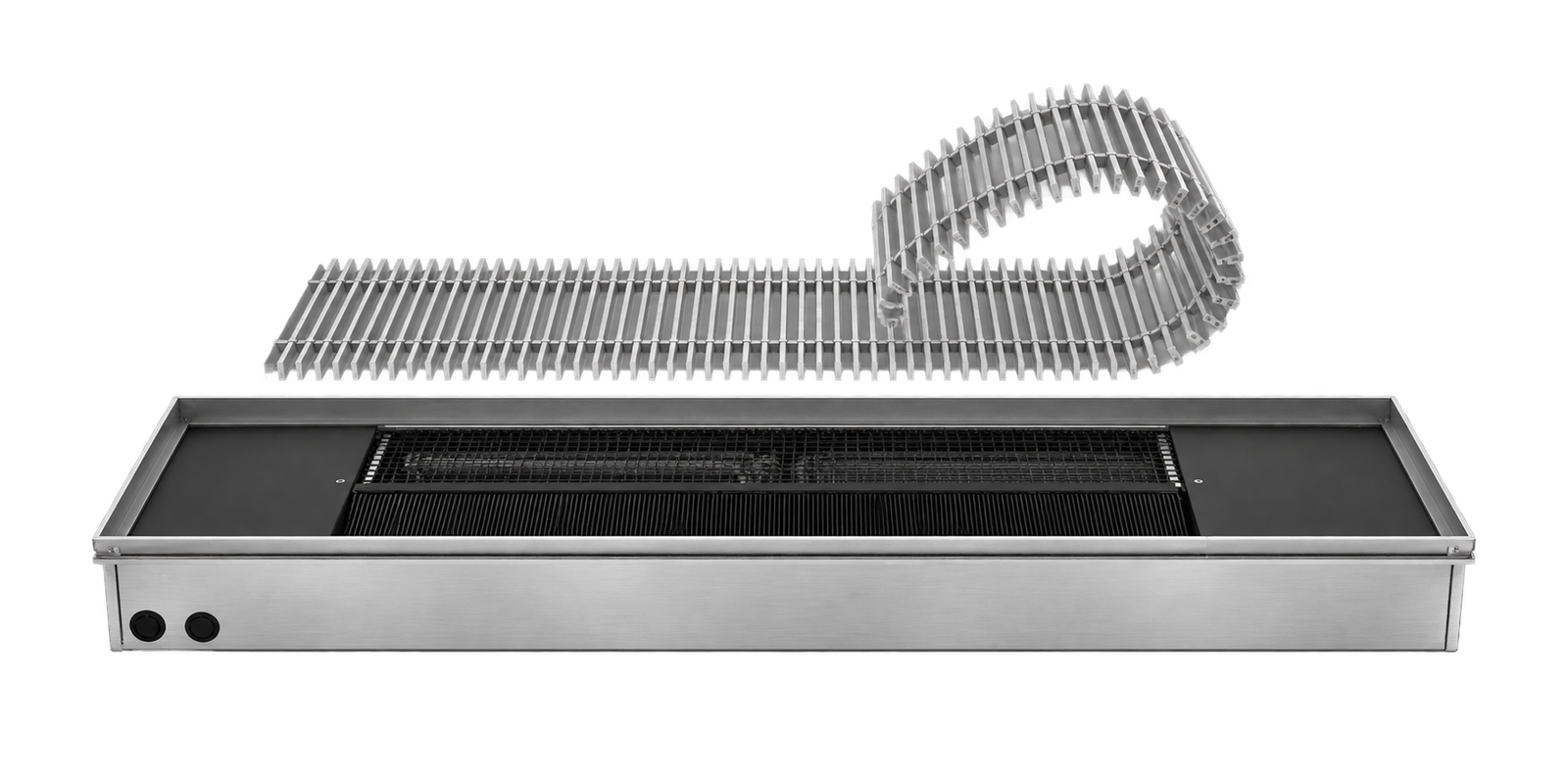 Modus XF.90 - heating floor convector - fan powered (Mono) (h:90 mm) - Image 3