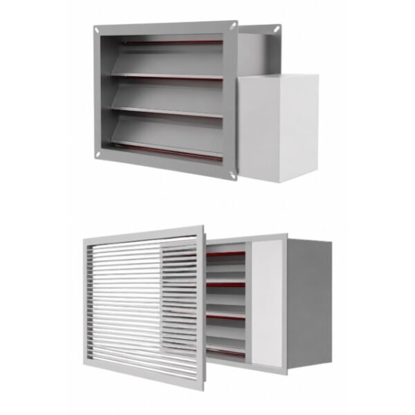 SMOKE TOP MSD-EU smoke-control damper.