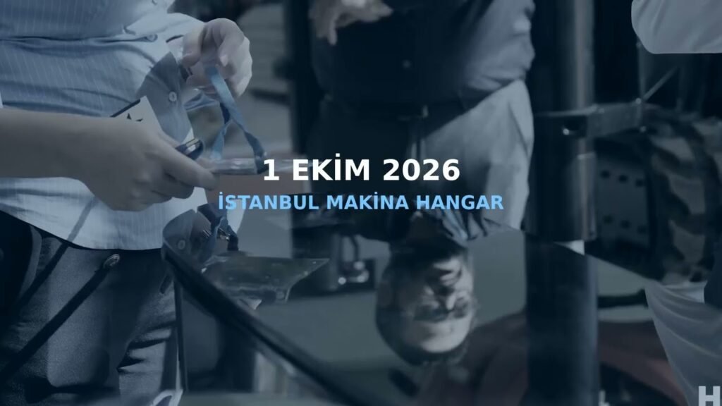 MechTalks 2026 promotional image announcing 1 October 2026 at Makina Hangar, Istanbul.