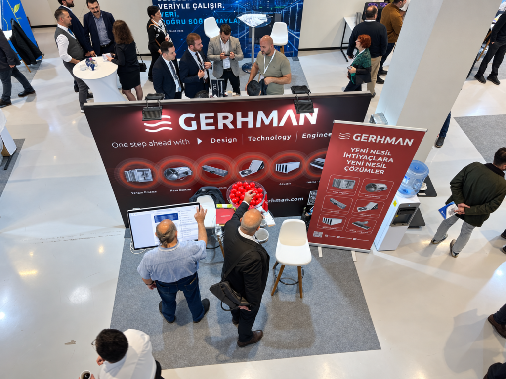 Gerhman stand and visitors at MechTalks 2026.