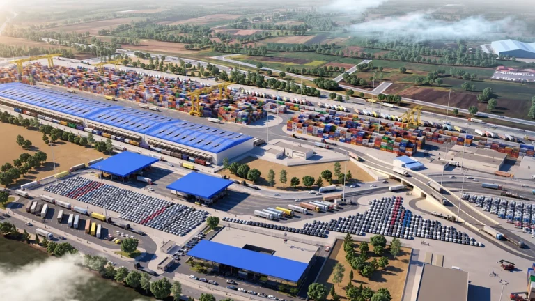 Railport Intermodal Terminal in Kartepe, Kocaeli, T&uuml;rkiye &mdash; project visualisation